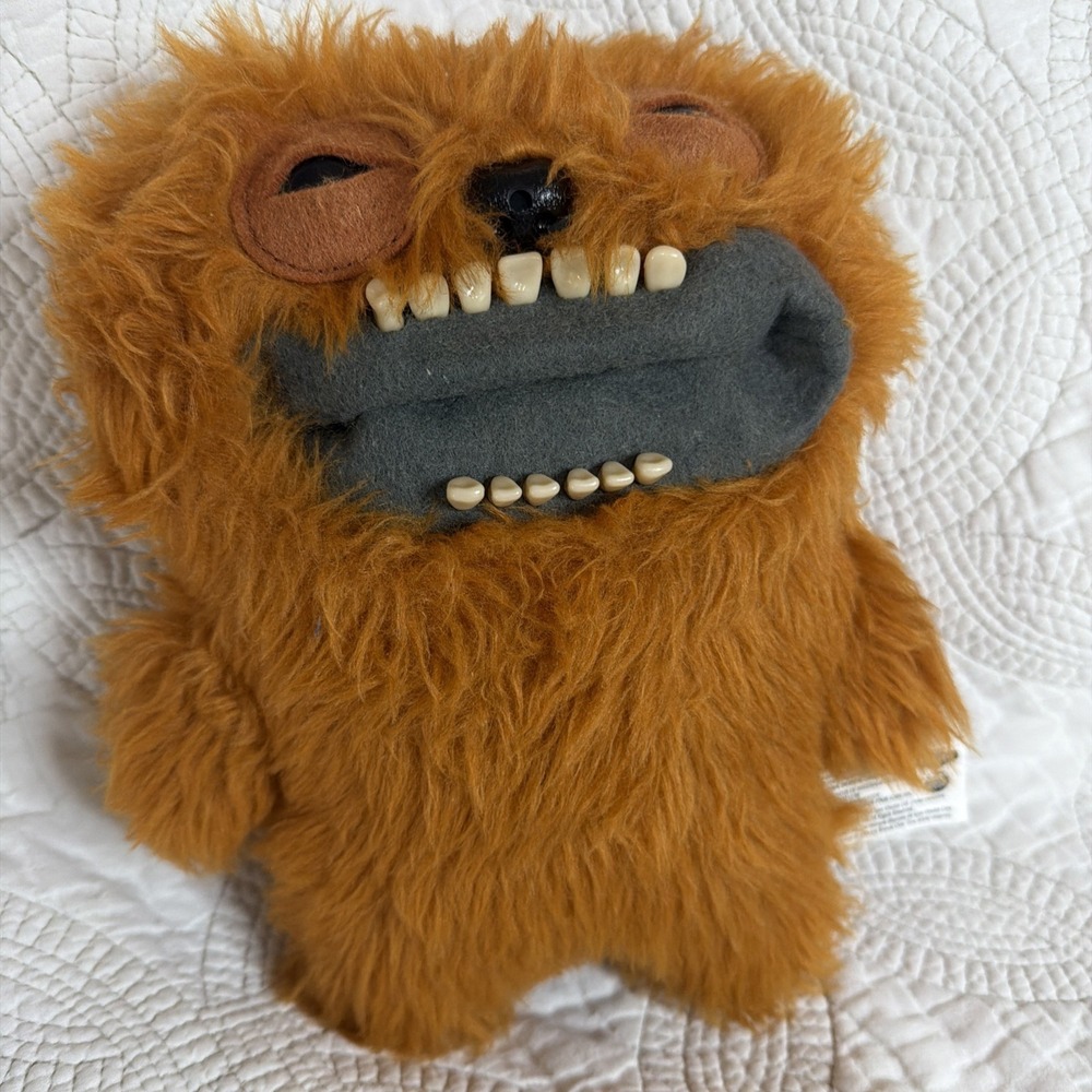 Fuggler Fart Sounds Count Underoo McGoo Brown Fur Funny Ugly Monsters 9" Zuru